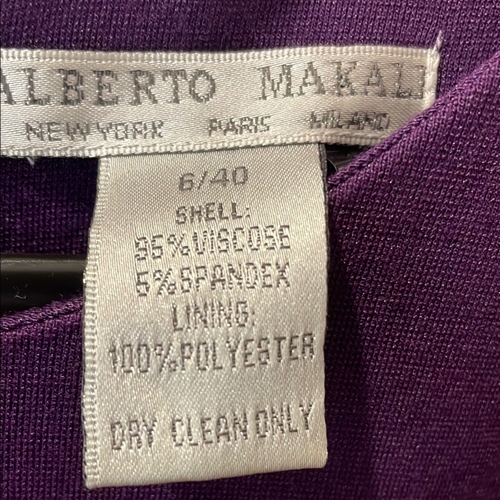 Alberto Makali Purple Top - Picture 2 of 4